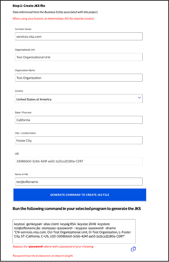 CSR Wizard Tool using Java Keytool