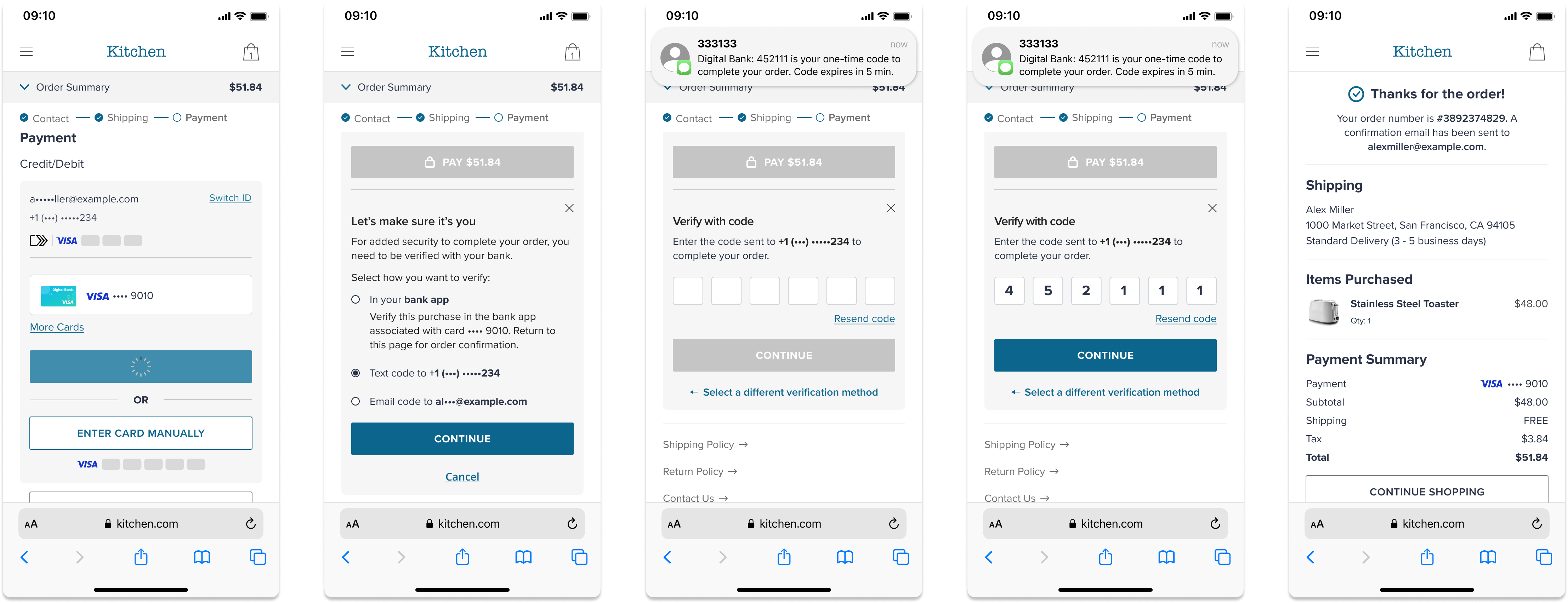 Issuer OTP Authentication